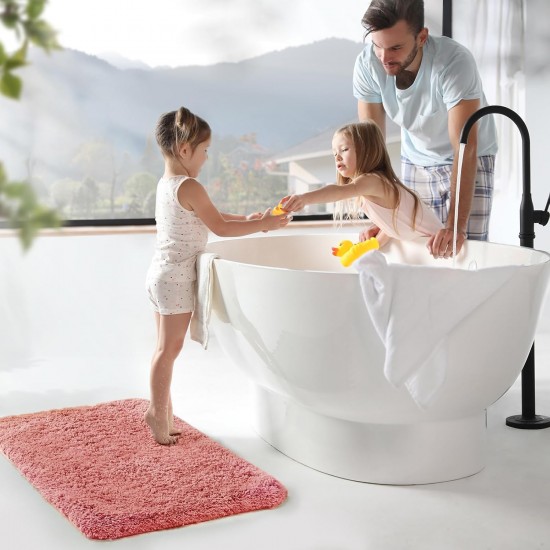Shower Curtain & Bath Mat Set 14 pcs